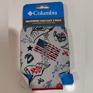 Columbia PFG Neoprene Can Cozy PFG-047-010 Can Koozie - Pack of 2